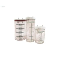   Szívótartály komplett fedővel (Fazzini), autoklávozható, 1000 ml