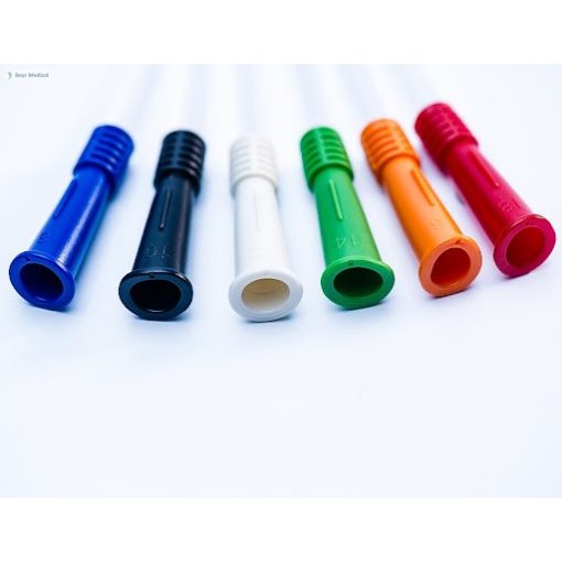 Medicoplast műanyag lecsapoló katéter, női, 6-20 Ch