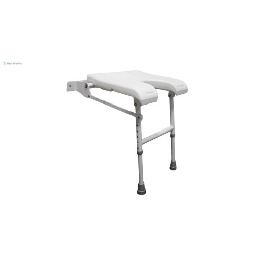Falra szerelhető, felhajtható zuhanyülés