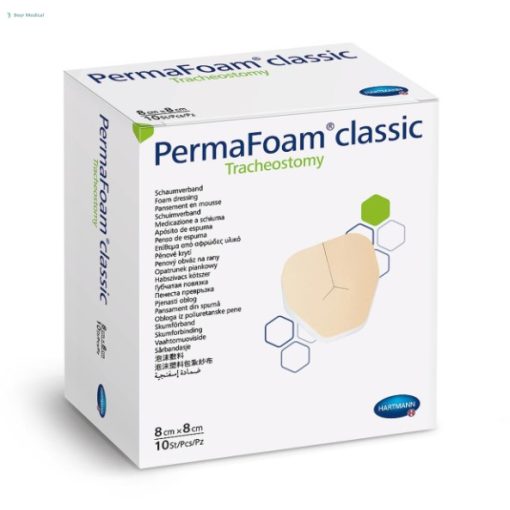 PermaFoam Classic Tracheostomy 8x8 cm