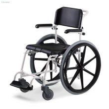 McWet fürdető/tusoló kerekesszék 5" vagy 24" fix kerékkel
