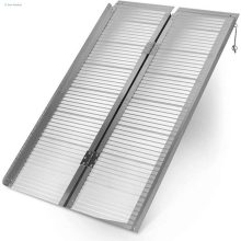 Kerekesszék rámpa, összecsukható, félbe hajtható, aluminium, 153 vagy 183 vagy 305 cm hosszú