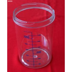 Szívótartály fedő nélkül (NewAspiret), 1000 ml
