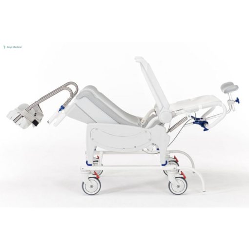 Aquatec Ocean ergo DUAL VIP dönthető ülésű és háttámlájú fürdető kerekesszék fejtámlával