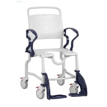 Rebotec Erfurt fürdető/WC-s kerekesszék, 5" kerékkel
