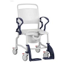Rebotec Erfurt fürdető/WC-s kerekesszék, 5" kerékkel