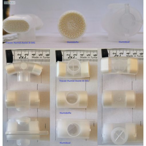 Tracoe 641 pára- és hőcserélő (HumidAssist III)