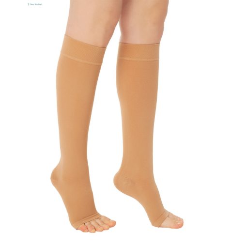 Variteks kompressziós térdharisnya, nyitott orral (AD), II. kompresszió